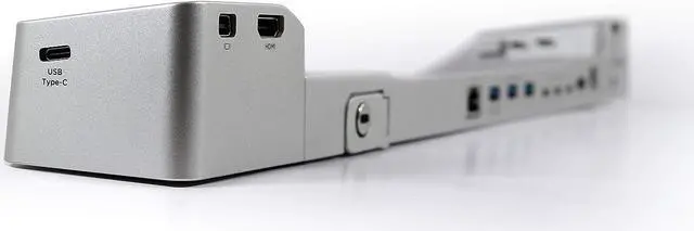 Alt view image 4 of 5 - LandingZone 18-Port Docking Station for The 15-inch MacBook Pro with Touch Bar and 4 USB-C Ports [MacBook Model A1707 & A1990 Released 2016-2019] (140W Power Adapter & Four External Display Support)