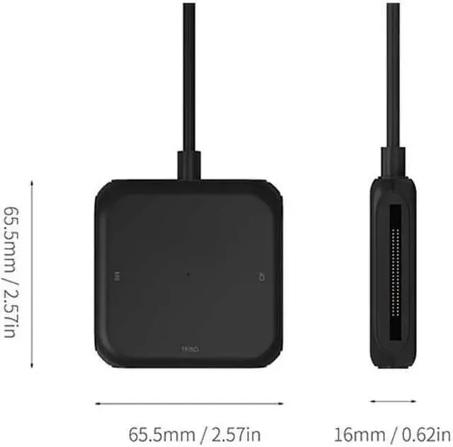 Alt view image 2 of 7 - USB 3.0 Hub Splitter Rj45 Gigabit Ethernet Port 3 USB Port Converter Notebook Docking Station for Any Standard USB Port Device Aluminum Dongle Docking Station