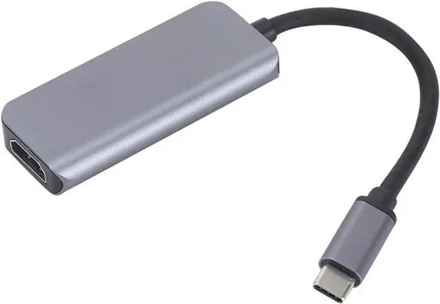 Alt view image 5 of 6 - CRFYJ Laptop Docking Station Power Adapter Aluminum Alloy USB 3.1 Type-C HUB 4K HDMI-Compatible 87W USB-C USB3.0 Adapter for Laptop PC