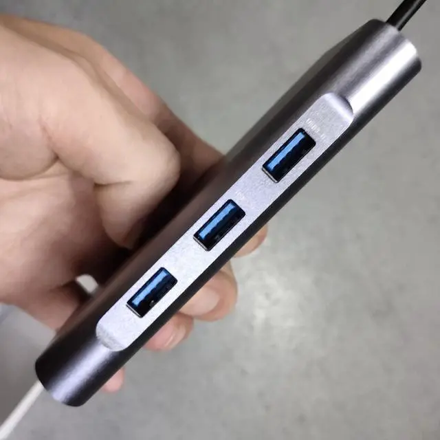 Alt view image 6 of 7 - Docking Station Hub for Laptop PC Phone, Type-C Hub Docking Station 10 in 1 Multifunction USB 3.0 Type-C to RJ45 HDMI-Compatible VGA PD USB TF Micro-SD