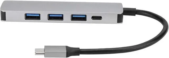 Alt view image 2 of 7 - Chiciris Pd Power Docking Station, Compatible Gl3520 TypeC Docking Station, TypeC Mobile Phone Aluminum Alloy