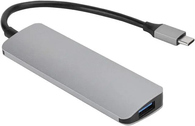 Alt view image 4 of 7 - Chiciris Pd Power Docking Station, Compatible Gl3520 TypeC Docking Station, TypeC Mobile Phone Aluminum Alloy