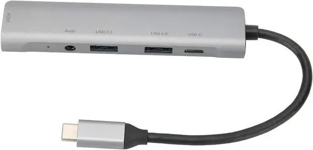 Main image of USB Hubs, TypeC to HDMI 3.0 Hub 5in1 TypeC Docking Station with Audio 4K HD Converter