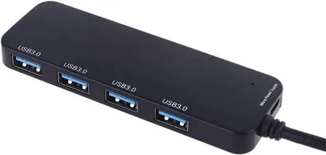 Alt view image 4 of 6 - CRFYJ HUB USB 3.0 4 Ports USB 2.0 Docking Station External Splitter L4MD