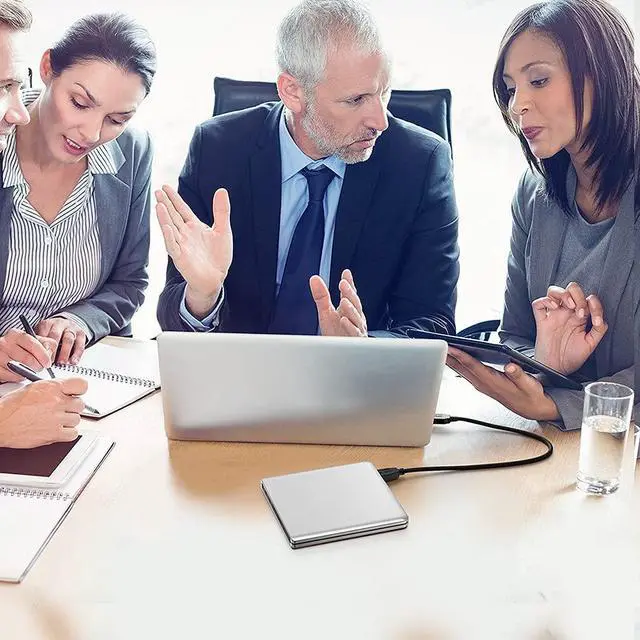 Alt view image 7 of 7 - External CD DVD +/-RW Drive USB 3.0 Type-C, Ultra Slim Portable Aluminum DVD CD ROM Optical Drive Burner Reader Writer for Apple Mac MacBook Pro/ Air, iMac, Windows 11/10/8/7 Laptop PC, Silver