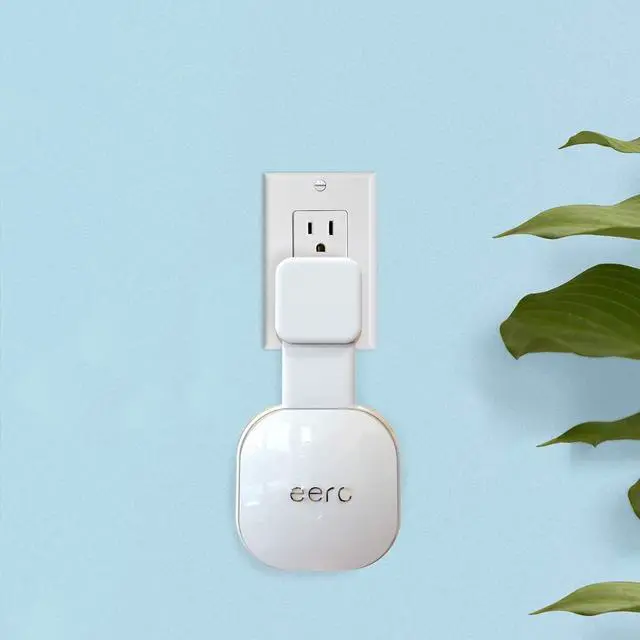 Alt view image 3 of 7 - Outlet Wall Mount Only for eero 6 & eero 6+ mesh Wi-Fi System, No Messy Wires & Space Saving Outlet Mount Holder for eero 6 Extender (3 Pack)