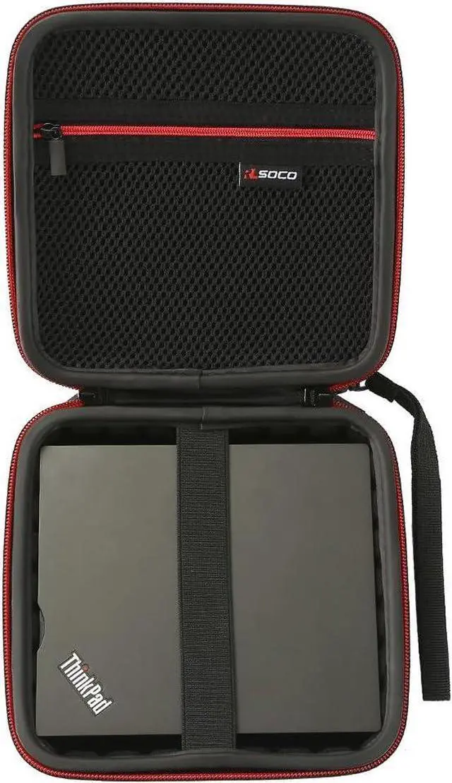 Alt view image 5 of 6 - RLSOCO External USB CD DVD Drive Burner Writer Blu-Ray Drive Carrying Case for Dell DW316,LG GP65NB60 8X,Apple USB Superdrive,ASUS ZenDrive V1M/U9M,Verbatim,ASUS,Pioneer (Carrying Case Only)