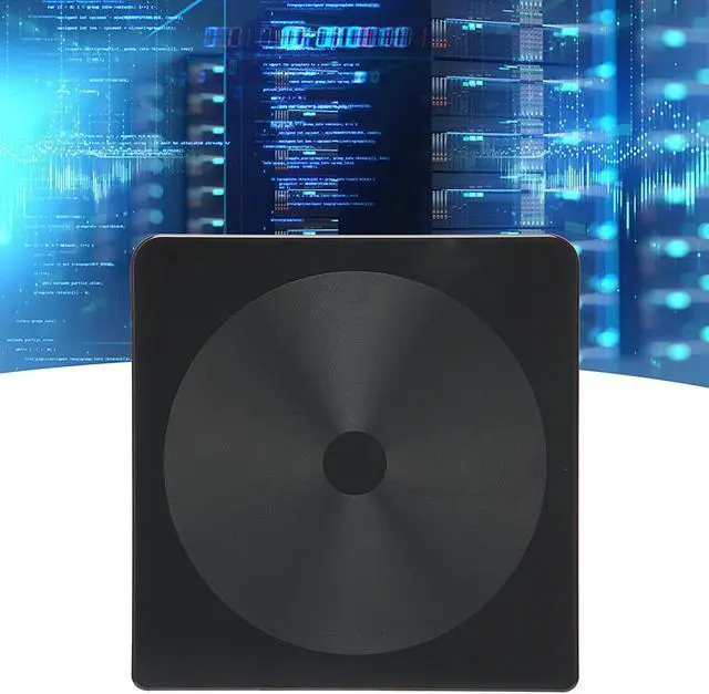 Alt view image 4 of 7 - wendeekun External DVD Drive, ortable DVD Rewriter External Drive, External CD Drive K523 Mute High?Speed Reading Dual Interface Disk Burner for CD/VCD/DVD
