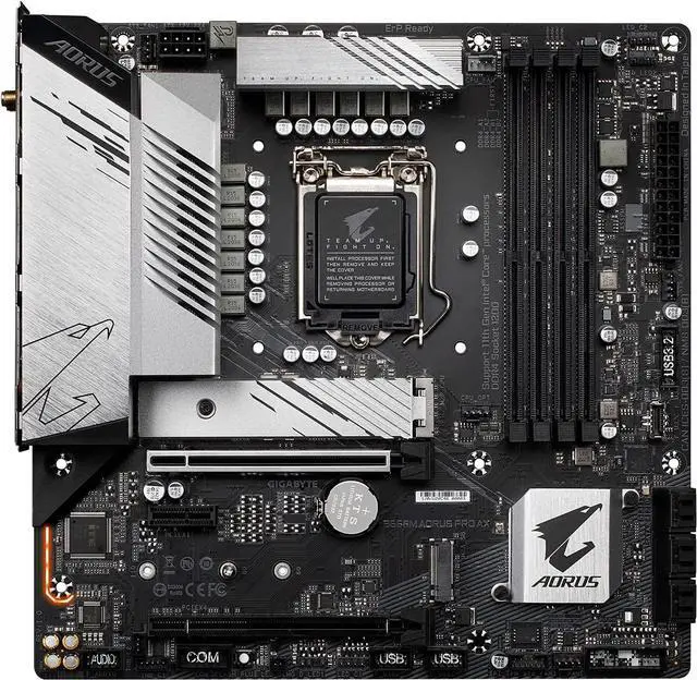 Main image of Gigabyte B560M AORUS PRO AX LGA 1200 Intel B560 MicroATX M.2 Desktop Motherboard A