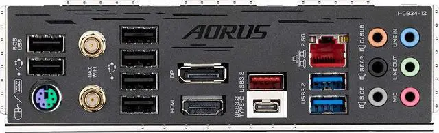 Alt view image 4 of 4 - Gigabyte B560M AORUS PRO AX LGA 1200 Intel B560 MicroATX M.2 Desktop Motherboard A