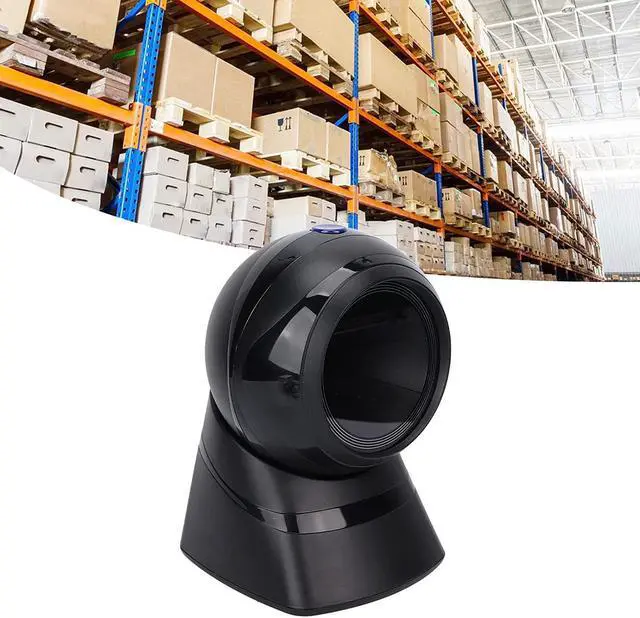 Alt view image 3 of 7 - Highly Accurate and Wired Barcode Scanner for Shop Supermarket - Supports 1D and 2D Barcodes - Hands Free and Quick Connection - Compatible with Various Systems