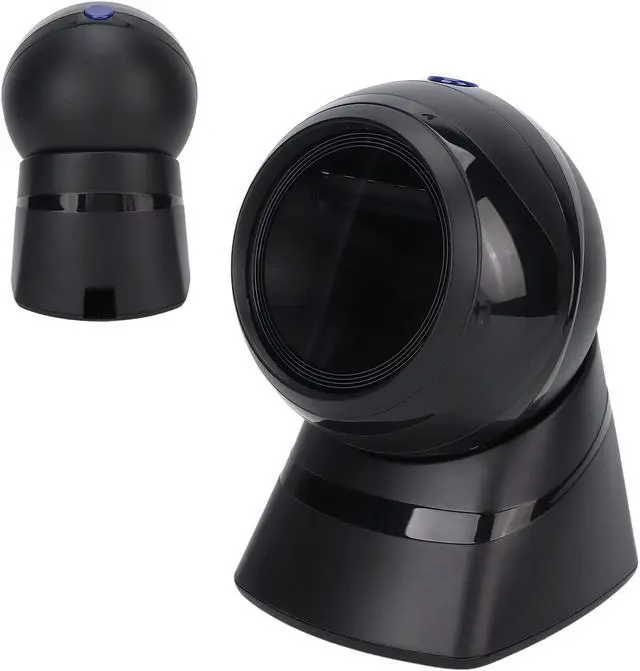 Alt view image 7 of 7 - Highly Accurate and Wired Barcode Scanner for Shop Supermarket - Supports 1D and 2D Barcodes - Hands Free and Quick Connection - Compatible with Various Systems