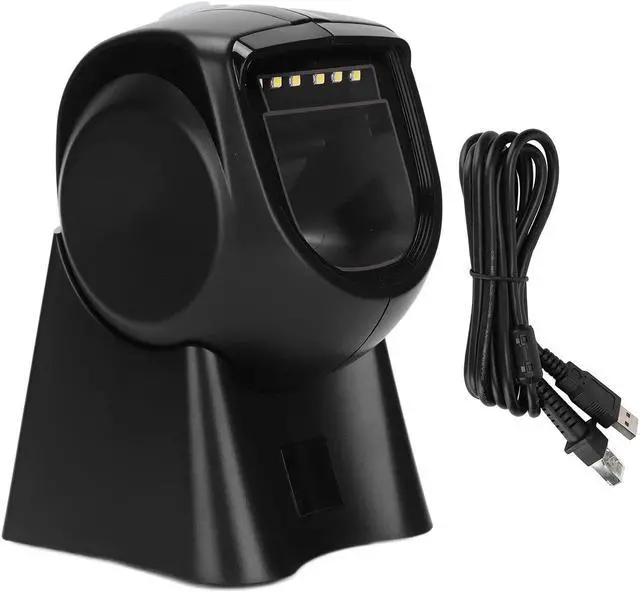 Alt view image 6 of 7 - Desktop Barcode Scanner,1D 2D QR HandsFree Automatic USB Barcode Reader Scanner,Multiple Languages Multi Device Scanning Codes Scanner for Shopping Malls