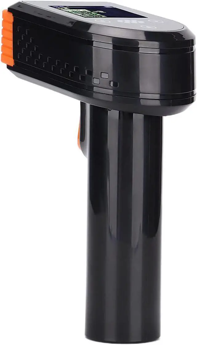 Main image of Handheld Barcode Scanner, Wireless Bar Code Scanning Gun with LED Screen and Wireless Receiver, Barcode Scanner, with Data Cable, for Shop, Hospital