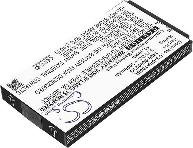 Alt view image 2 of 3 - 5 Pcs 3.7V 1400-900035G 1400-900033G S12GT301A S12GT1301A 1400-900023G Battery Replacement for Unitech PA720 PA700 PA700MCA