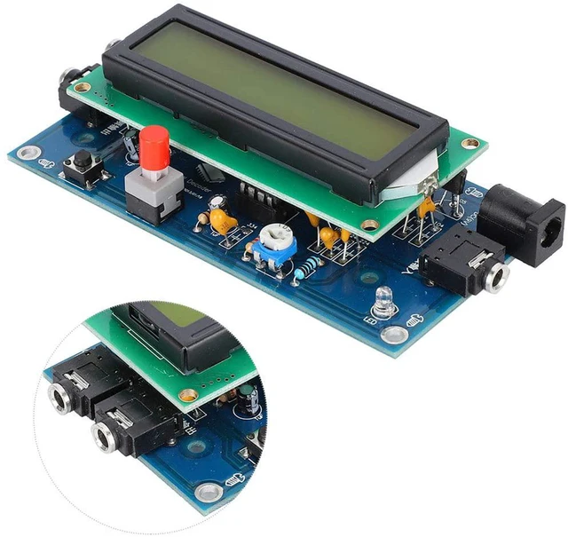 Alt view image 4 of 7 - PUSOKEI DC7-12V/500mA Ham Radio Telegraph CW Decoder Morse Code Reader, Morse Code Translator Decoder Reader Translator Interpreter, Morse Code Reader Translator LED Display
