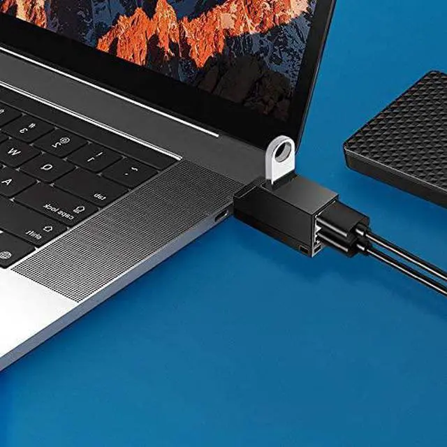 Alt view image 2 of 6 - USB 3.0 Adapter Extender Mini Splitter Box 3 for PC Laptop Mobile Phone High Speed U Disk Reader (Color : White)