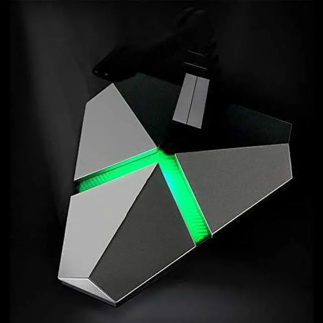 Alt view image 6 of 6 - LED Light 3-Port Bungee USB Hub Splitter SD Card Reader Mouse Clamp USB 2.0 Data Gaming HUB