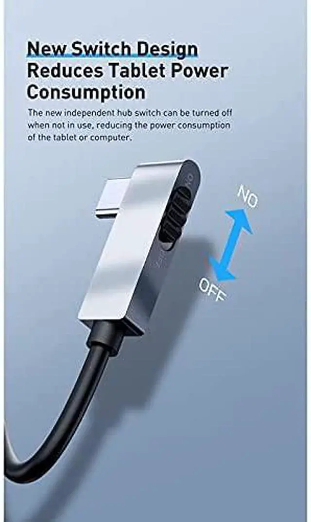 Alt view image 5 of 6 - 6 in 1 USB C HubType C Hub to 4K HD USB 3.0 PD Port 3.5mm Jack USB-C USB Hub Adapter