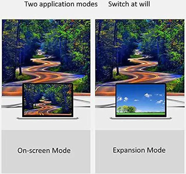 Alt view image 4 of 7 - USB Type C 3.1 to -Compatible USB 3.0 Dock Hub 3 in 1 USB C Adapter 4K Video PD Charge Converter