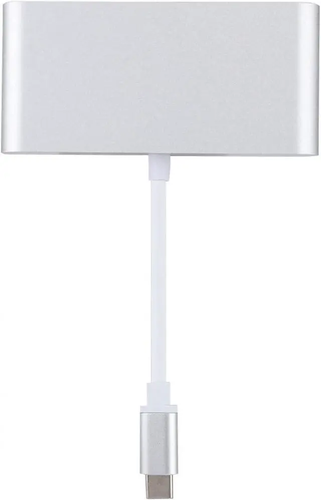 Alt view image 7 of 7 - Type C to USB Adapter, 4K HD Type C Hub USB3.0/RJ45/HDMI/PD Professional Portable for Home for Business for Travel Use for Office