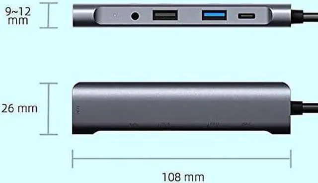 Alt view image 2 of 6 - TWDYC Multi-Interface Station USB Splitter Computer Notebook Extended External Converter