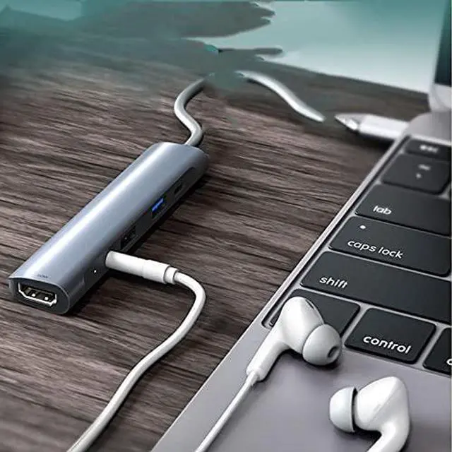 Alt view image 4 of 6 - TWDYC Multi-Interface Station USB Splitter Computer Notebook Extended External Converter