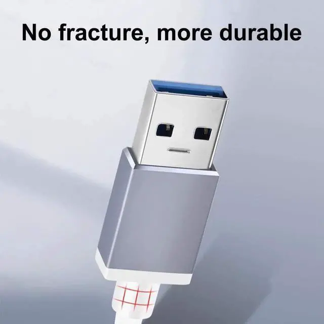 Alt view image 6 of 6 - 4 Port Type-C/USB Hub USB3.0 USB Splitter OTG Adapter Hub USB Power Adapter Splitter USBC Hub for Mouse Keyboard U Disk (Color : Type-c Interface) (Type)