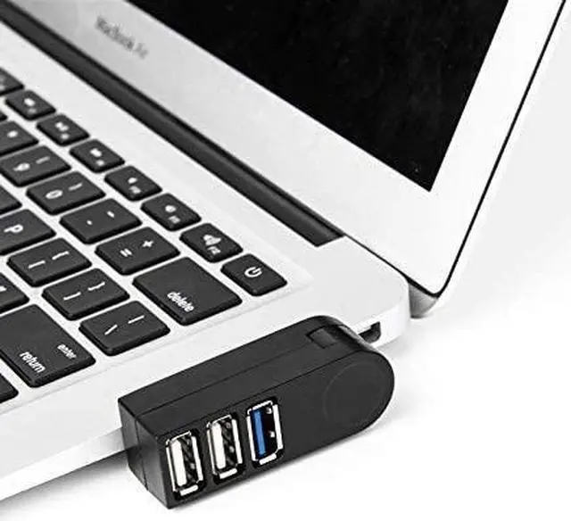 Alt view image 3 of 5 - USB Hub 1pc High Speed USB 2.0/3.0 HUB Multi USB Splitter 4 Port Expander Multiple USB Expander Computer Accessories for Laptop PC (Color : Black) (White)