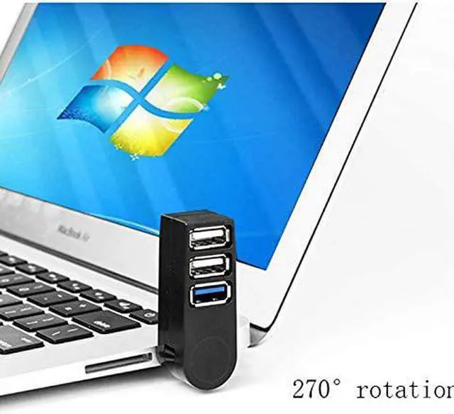 Alt view image 2 of 5 - USB Hub 1pc High Speed USB 2.0/3.0 HUB Multi USB Splitter 4 Port Expander Multiple USB Expander Computer Accessories for Laptop PC (Color : Black) (White)