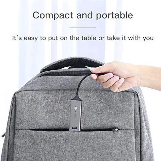 Alt view image 7 of 7 - USB Hub USB 3.0 Type C Hub Splitter,Multi-Interface Universal USB Splitter One-to-Four Adapter 3.0 High-Speed Type-c Extender (Color : USB Plug) (USB Plug)