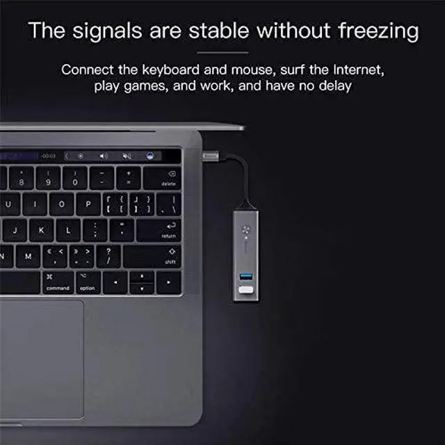 Alt view image 6 of 7 - USB Hub USB 3.0 Type C Hub Splitter,Multi-Interface Universal USB Splitter One-to-Four Adapter 3.0 High-Speed Type-c Extender (Color : USB Plug) (USB Plug)