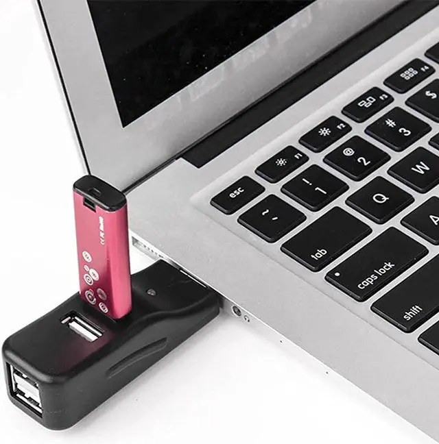 Alt view image 2 of 5 - USB Hub USB 3.0 HUB 2.0 HUB 4 Port USB Splitter Expander Multiple USB Data Cable Hub Splitter Power Adapter USB HUB for Laptop/Computer