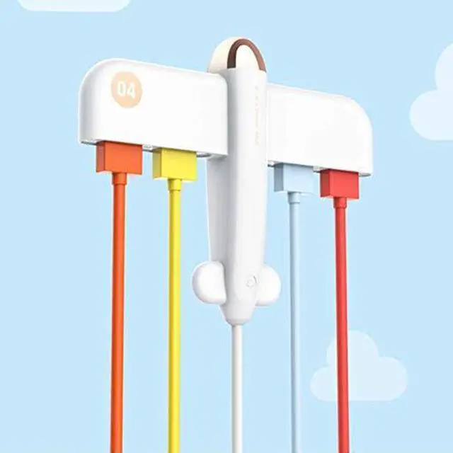 Alt view image 5 of 5 - USB Splitter One for Four Docking Hub, USB 2.0 Expander 4-Port Data Hub Multi-Function Extender (Color : White)