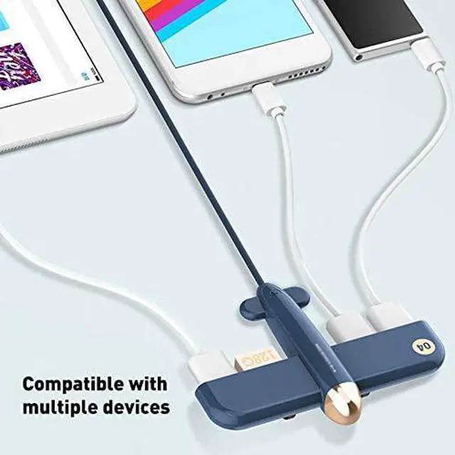 Alt view image 3 of 5 - USB Splitter One for Four Docking Hub, USB 2.0 Expander 4-Port Data Hub Multi-Function Extender (Color : White)