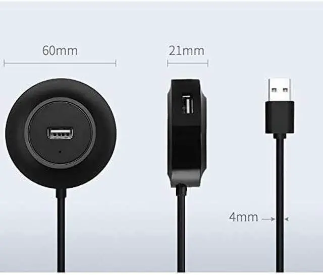 Alt view image 2 of 7 - TWDYC The 4-Port Expansion USB Splitter 2.0 4-Port HUB Hub Docking Station Laptop USB C Hub