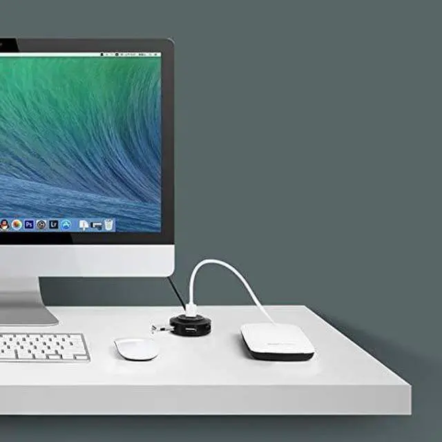 Alt view image 4 of 7 - TWDYC The 4-Port Expansion USB Splitter 2.0 4-Port HUB Hub Docking Station Laptop USB C Hub