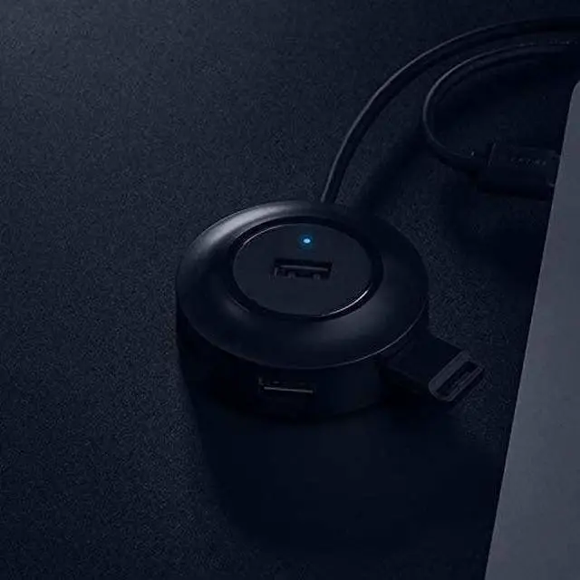 Alt view image 7 of 7 - TWDYC The 4-Port Expansion USB Splitter 2.0 4-Port HUB Hub Docking Station Laptop USB C Hub