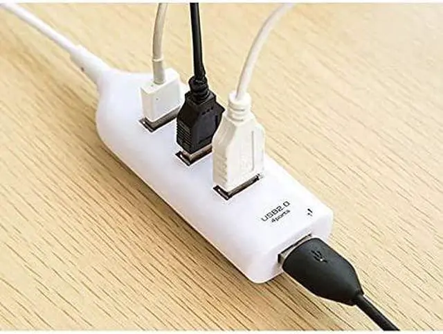 Alt view image 3 of 5 - 2.0 Multi USB 2.0 Hub USB Splitter High Speed 3 USB Card Reader USB Extender for PC Laptop (Color : Black) (Black)