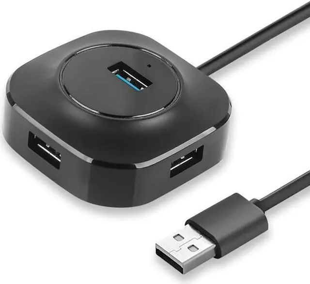 Alt view image 3 of 4 - SHYPT Docking Stations USB2.0/USB3.0 PD 12V/60WHUB Hub Reader Speed Adapter Splitter f.or Computer PC