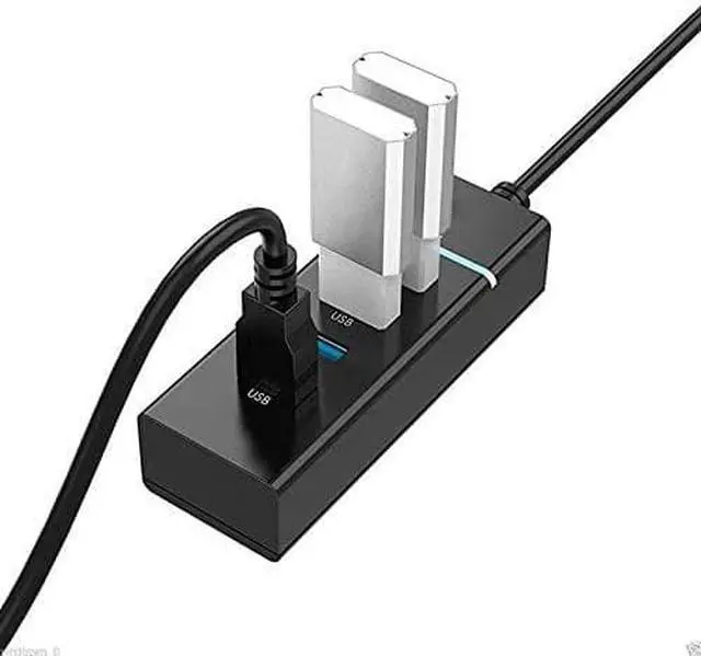 Alt view image 3 of 5 - 4 Port USB 3.0 Hub Computer USB Multi Interface Splitter USB Distributor One Drive Four Extend High Speed