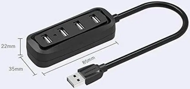 Alt view image 2 of 7 - Multi-Purpose U Disk Interface 4USB Splitter Socket Multi-Port Laptop Extender USP Desktop Host Porous USB Connector Data Cable plugging UdB Multi-Interface