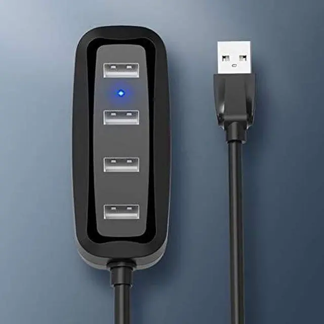 Alt view image 7 of 7 - Multi-Purpose U Disk Interface 4USB Splitter Socket Multi-Port Laptop Extender USP Desktop Host Porous USB Connector Data Cable plugging UdB Multi-Interface