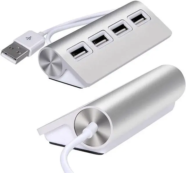 Alt view image 3 of 5 - HUB USB 4 Port USB 2.0 Port PC Tablet Portable OTG Aluminium USB Splitter C?ble Accessoires