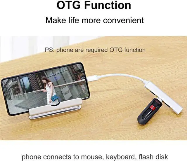 Alt view image 5 of 7 - Hubs USB C HUB 3.0 Type C 3.1 4 Port Multi Splitter Adapter OTG for PC Computer Accessories USB Hubs