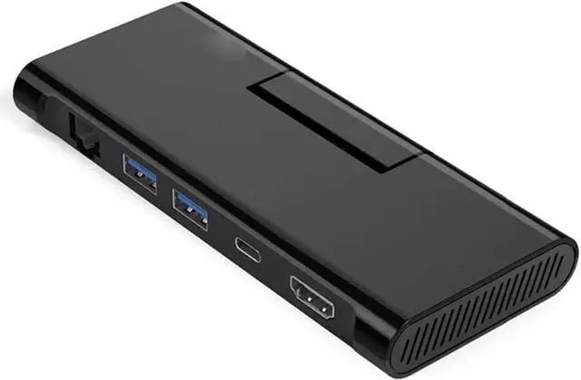 Main image of USB-C HUB Type C HUB to USB 3.0 Type C HDMI-Compatible RJ45 RJ45 4K Video USB 3.1 HUB with Stand