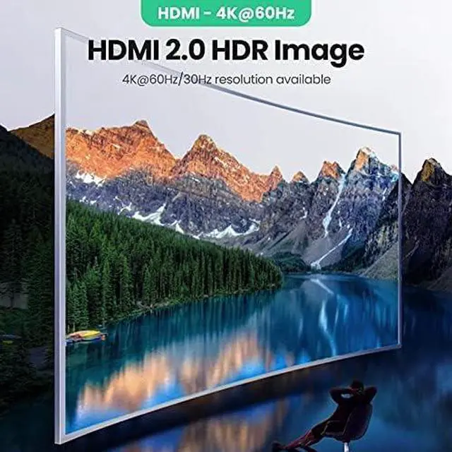 Alt view image 3 of 5 - USB C HUB USB Type C 3.1 to M.2 B-Key HDMI 4K 60Hz USB 3.1 10Gbps USB C HDMI HUB Splitter