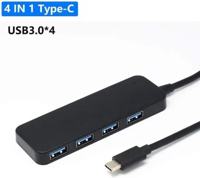 Alt view image 2 of 7 - PGNEX Adapter 6 in 1 C to 3.0, USB-C Type C 3.0 Splitter C HUB, Design(Style Four)