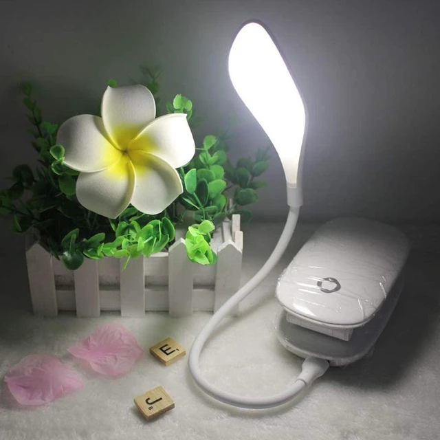 Alt view image 2 of 5 - Small Black Table lamp USB Led Desk Lamp Portable Rectangle Glow Light Flexo Flexible Table Lamps LED Bulb Reading Book Lights for Computer PC Laptop