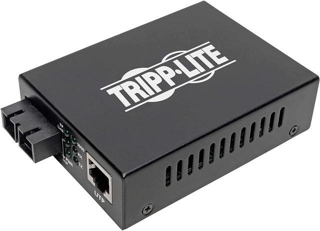 Alt view image 5 of 7 - Tripp Lite Network Copper RJ45 Ethernet to Fiber SC Duplex Singlemode Cable Extender Converter, 1310nm Wavelength, Gigabit Network, Extend 12.4 Miles / 20 Km, 2-Year Warranty (N785-INT-SC-SM)